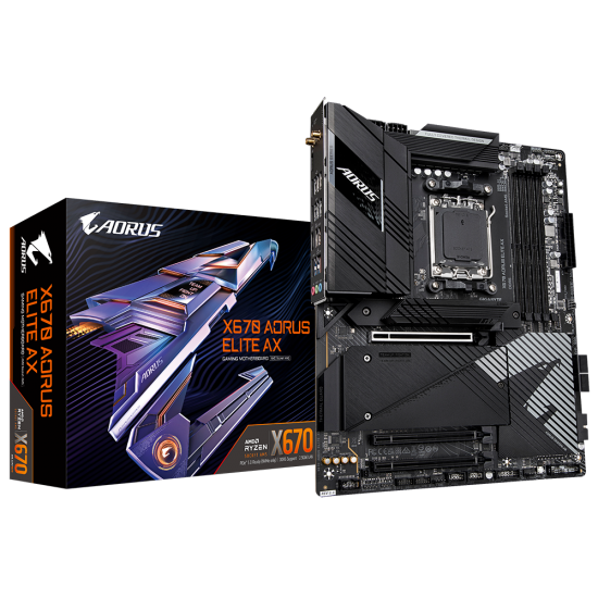 CM AMD GIGABYTE X670 AORUS ELITE AX DDR5